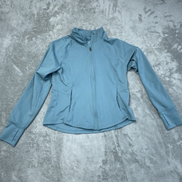 Jockey Tops - 💥 Jockey Women's M Activewear Sweatshirt Blue e0225